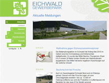 Tablet Screenshot of eichwald.info